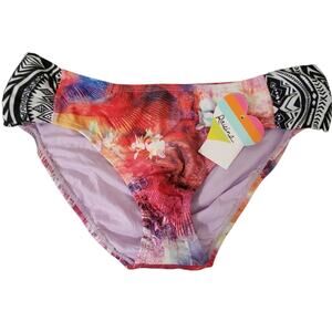 Raisins Cocoa Beach Bikini Bottoms in Pink - NWT